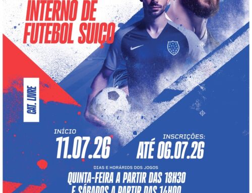 14º Campeonato Interno de Futebol Suíço – Livre 11/07/26