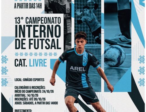 13º Campeonato Interno de Futsal – Categoria Livre